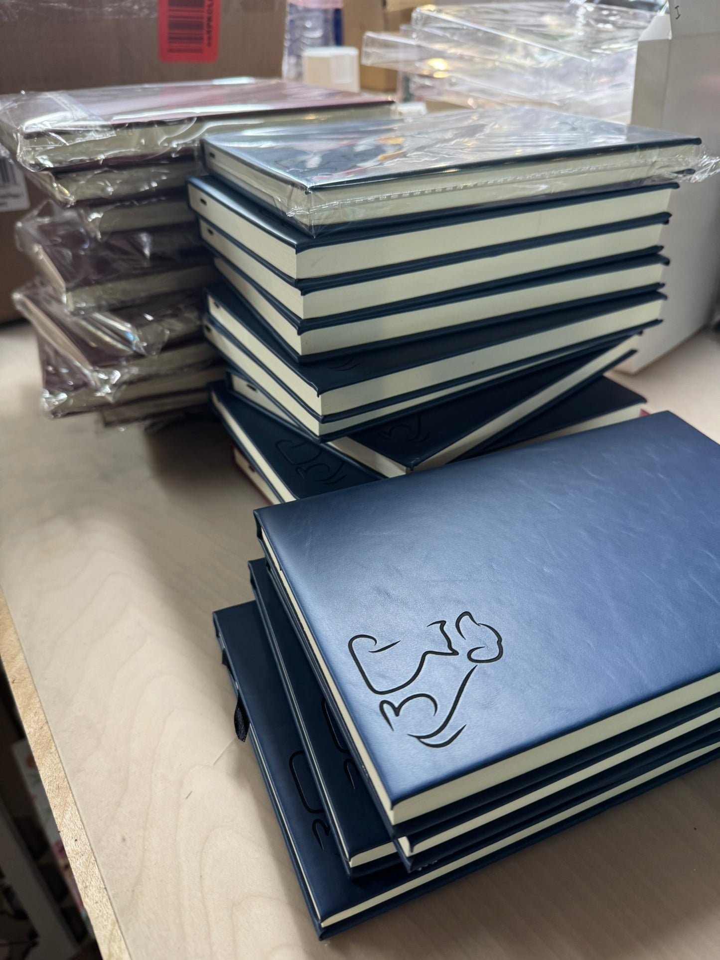 Custom Logo Engraved Leatherette Journal