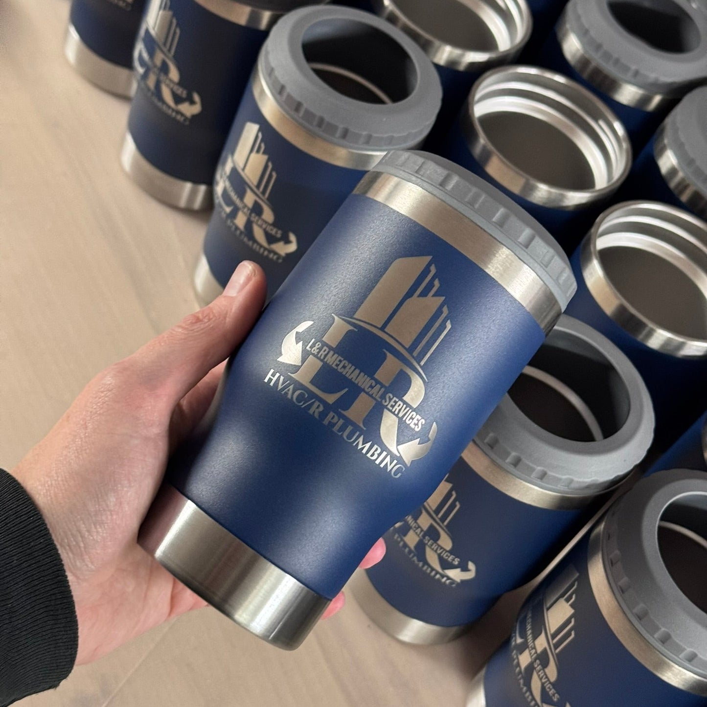 Custom Laser Engraved 14oz 4 in 1 can cooler