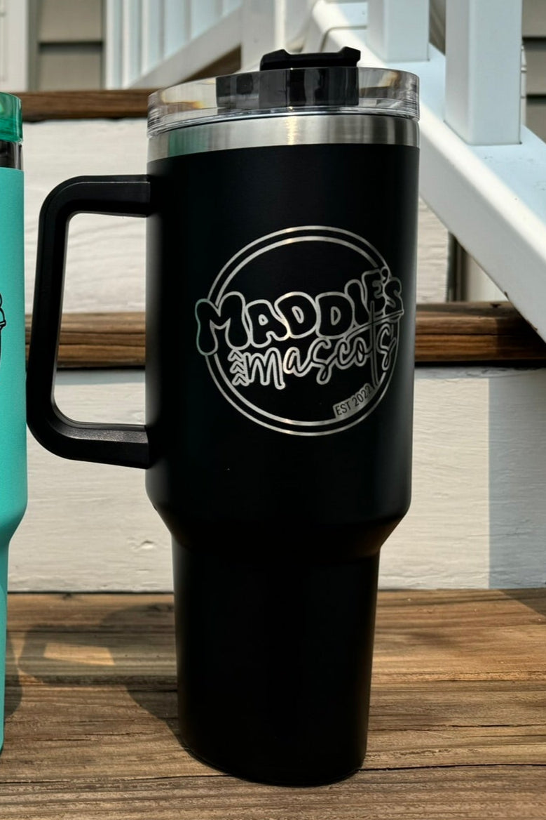 Custom Logo 40oz Tumbler with handle