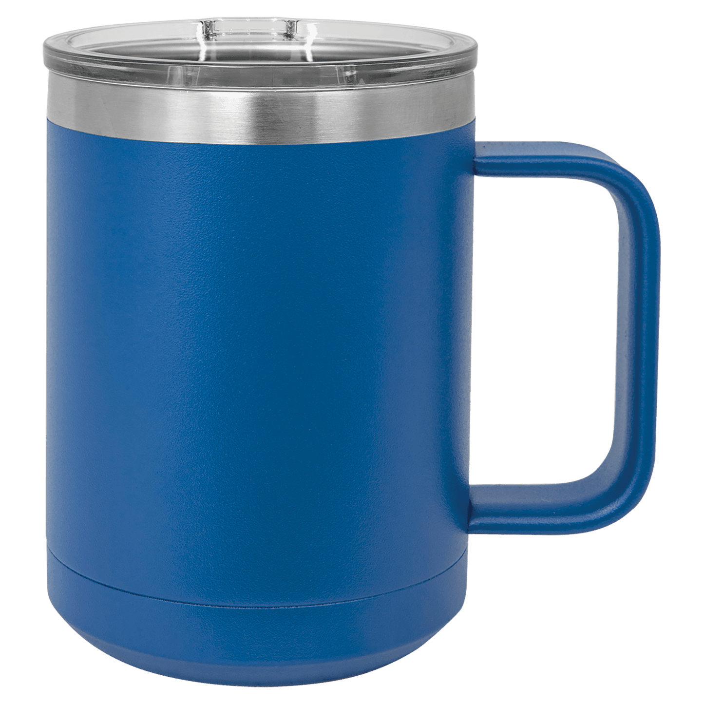 15oz Custom Mug with Sliding Plastic Lid