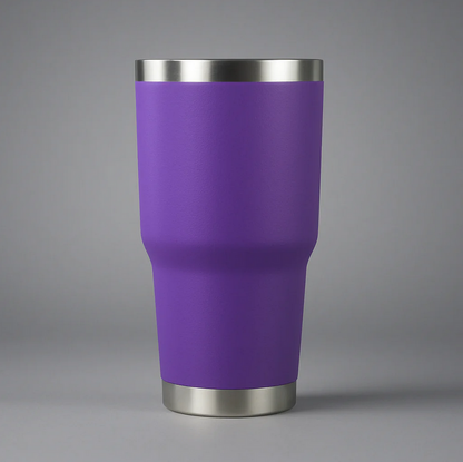 30oz Custom Engraved Tumbler with Magnetic Lid