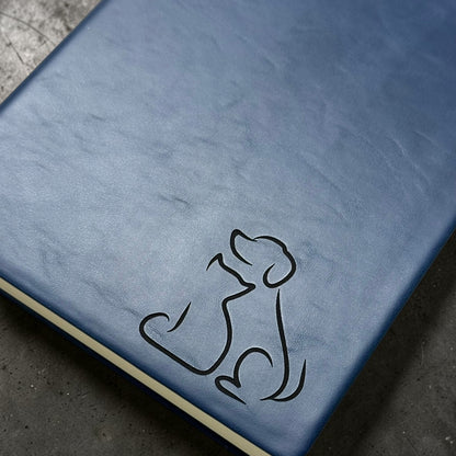 Custom Logo Engraved Leatherette Journal