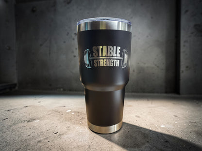 30oz Custom Engraved Tumbler with Magnetic Lid